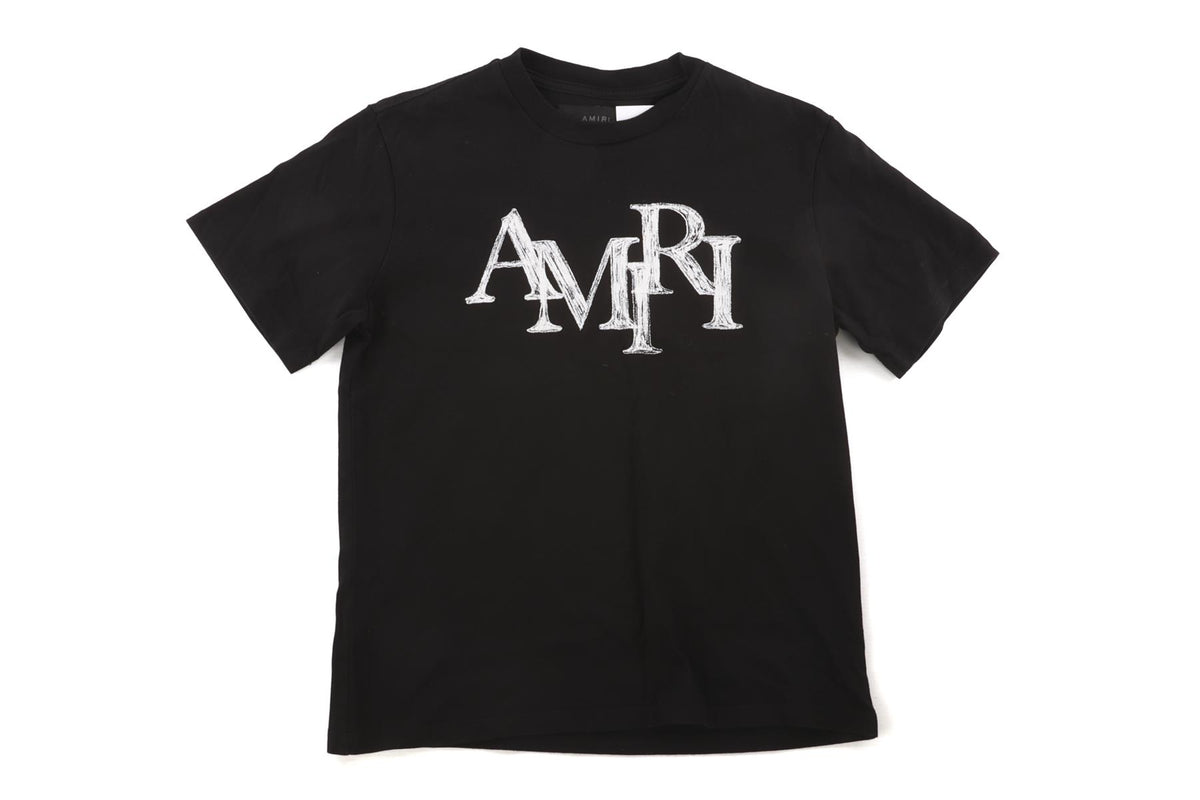 AMIRI BLACK KIDS BOYS T-SHIRT 12 YEARS