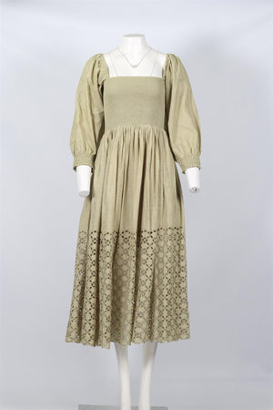FREE PEOPLE COTTON MAXI DRESS SMALL