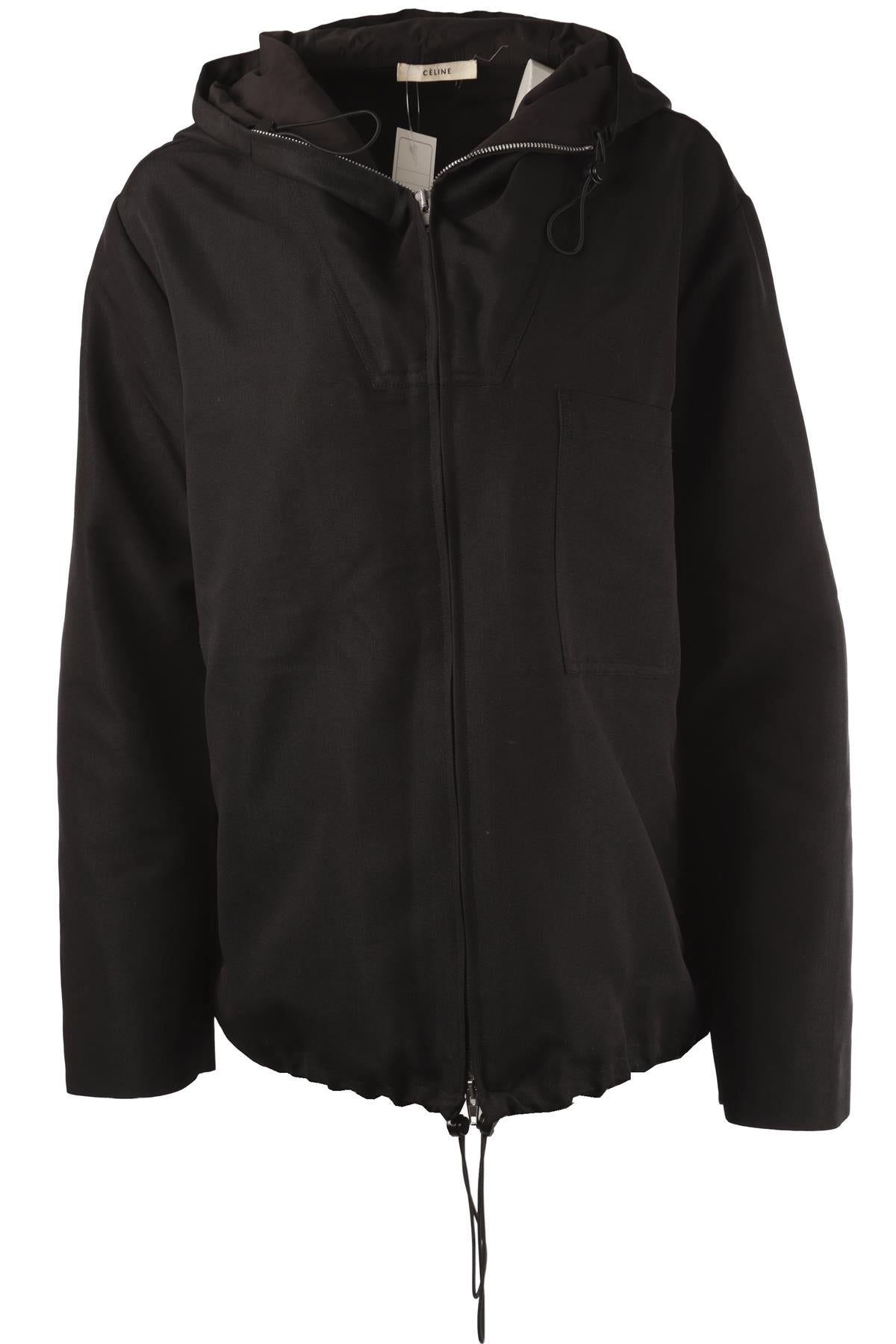 BLACK SILK JACKET