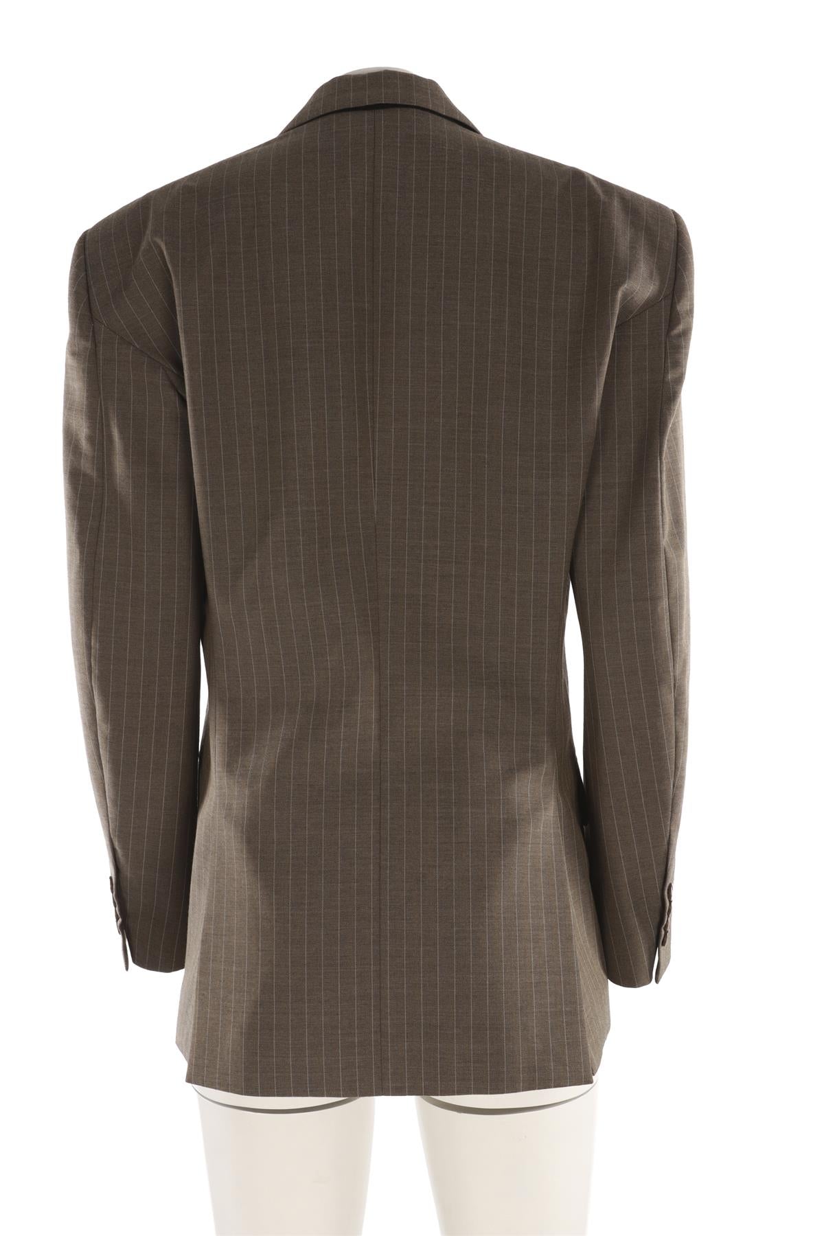 GREEN WOOL BLAZER