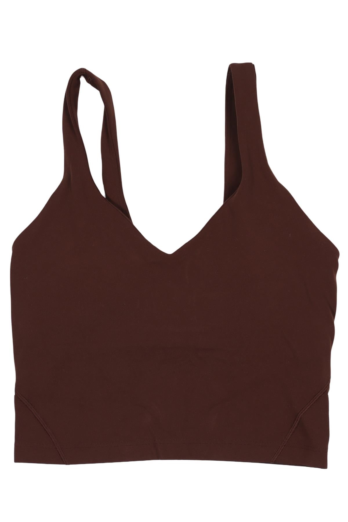 LULULEMON BROWN SPORTS BRA US 4 UK 8