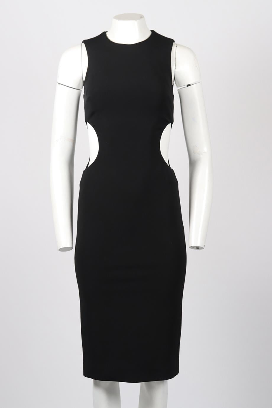 CUSHNIE ET OCHS CUTOUT KNIT MIDI DRESS US 4 UK 8 | nikkibradford CUSHNIE ET OCHS CUTOUT KNIT MIDI DRESS US 4 UK 8 | nikkibradford