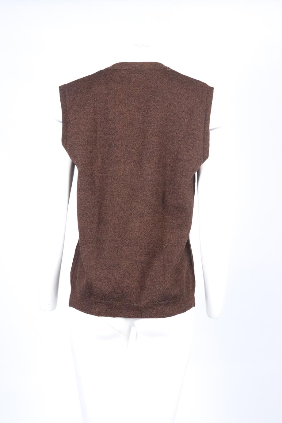 GOLDEN GOOSE DELUXE BRAND WOOL VEST LARGE
