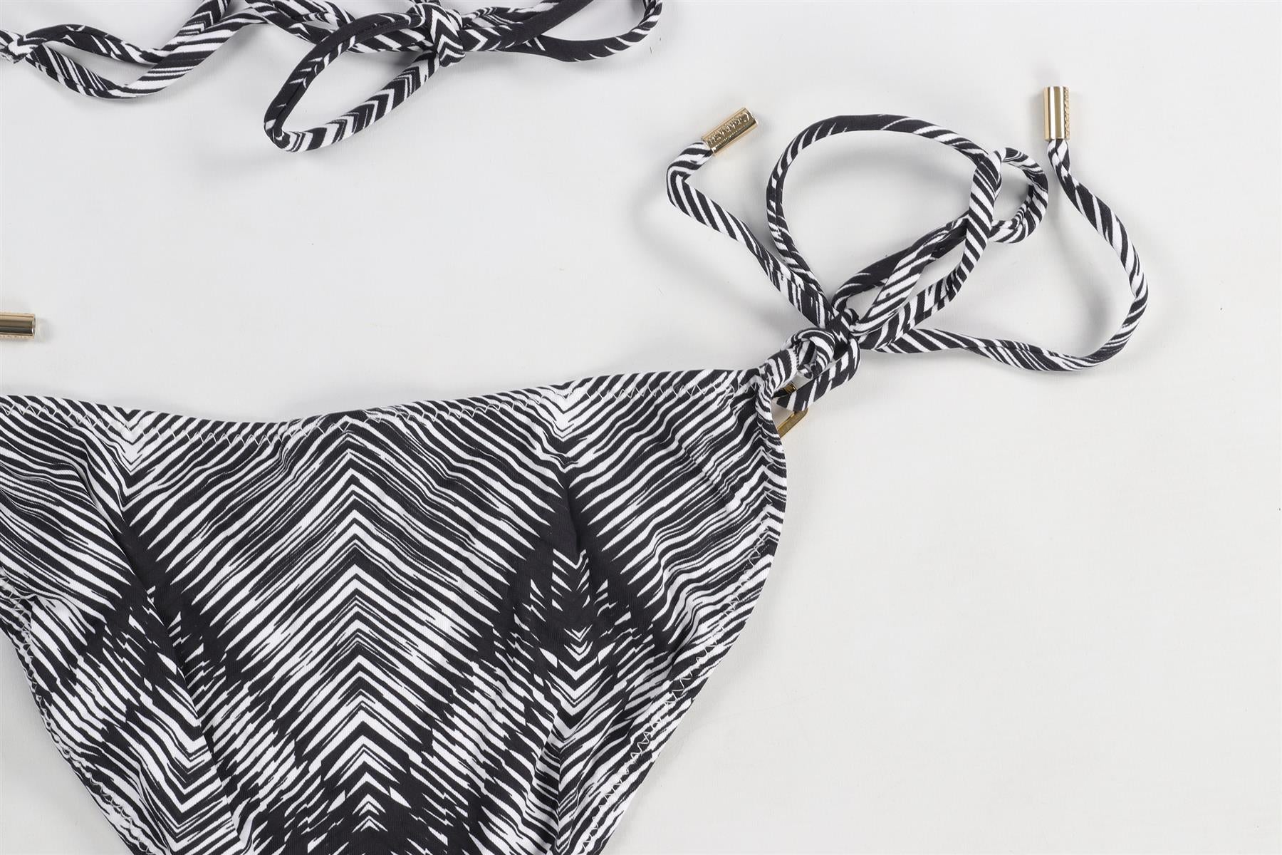 MELISSA ODABASH NAVY BIKINI UK 10-14
