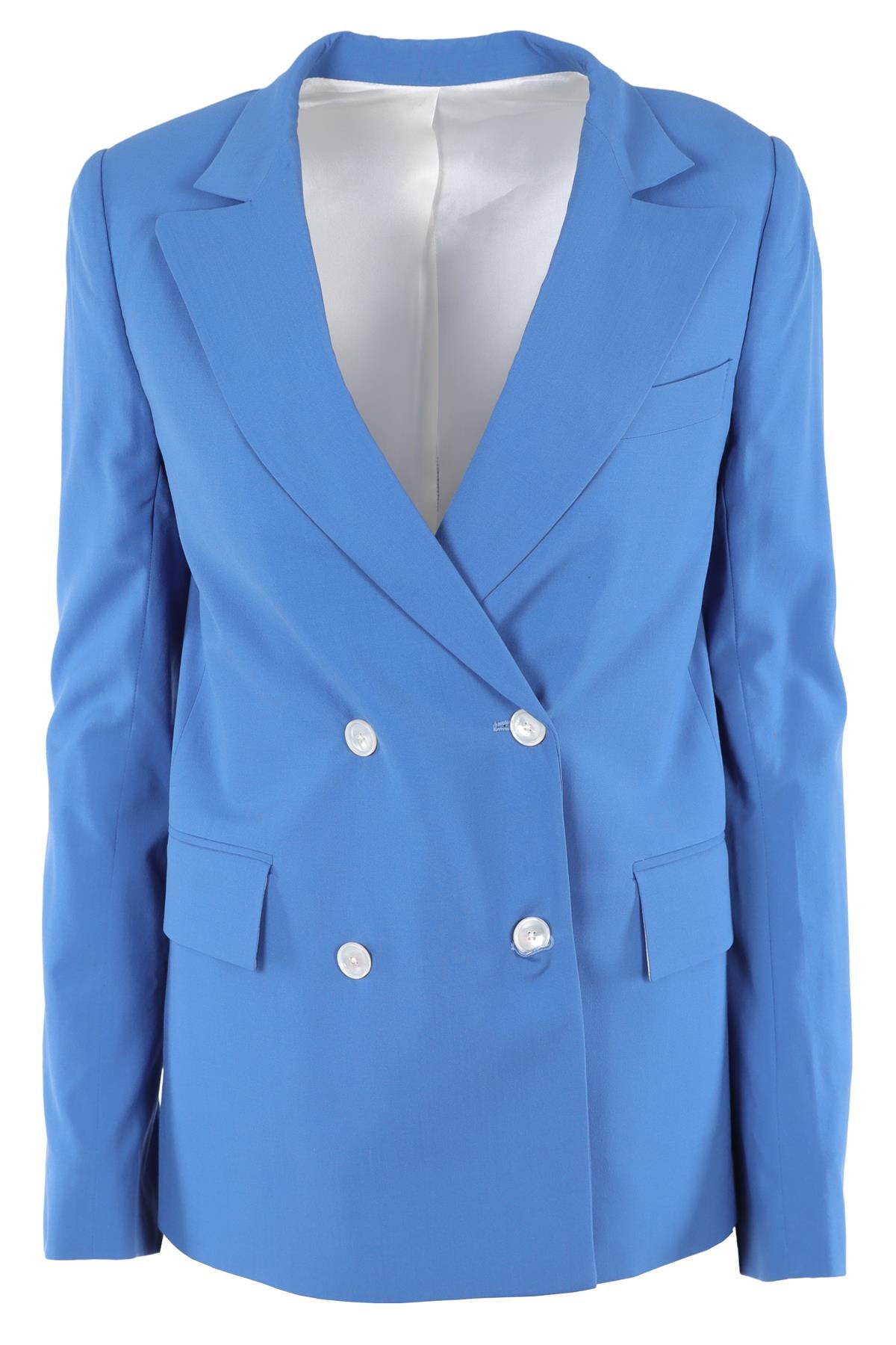 ALEX EAGLE BLUE WOOL BLAZER UK 8