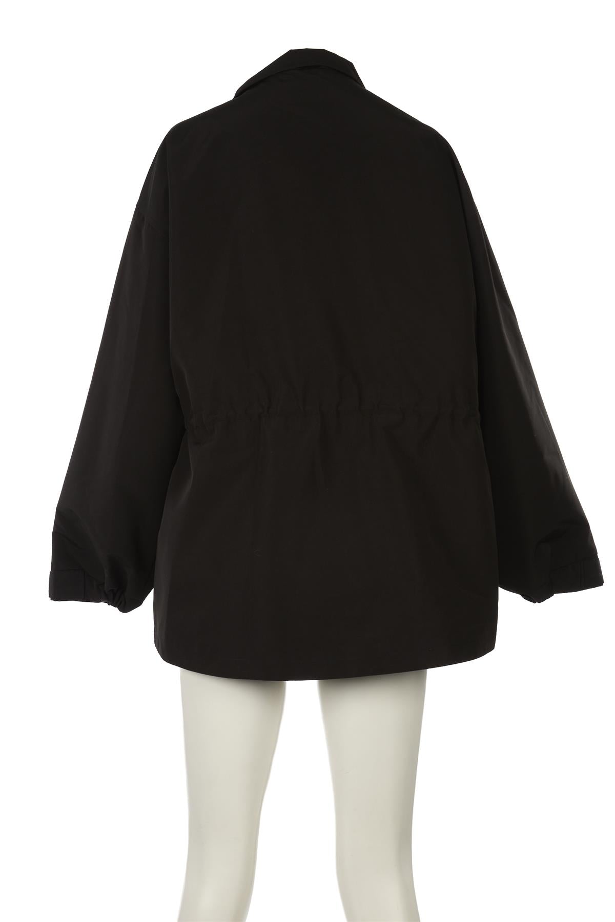 MEOTINE BLACK TRACEY COTTON JACKET XSMALL