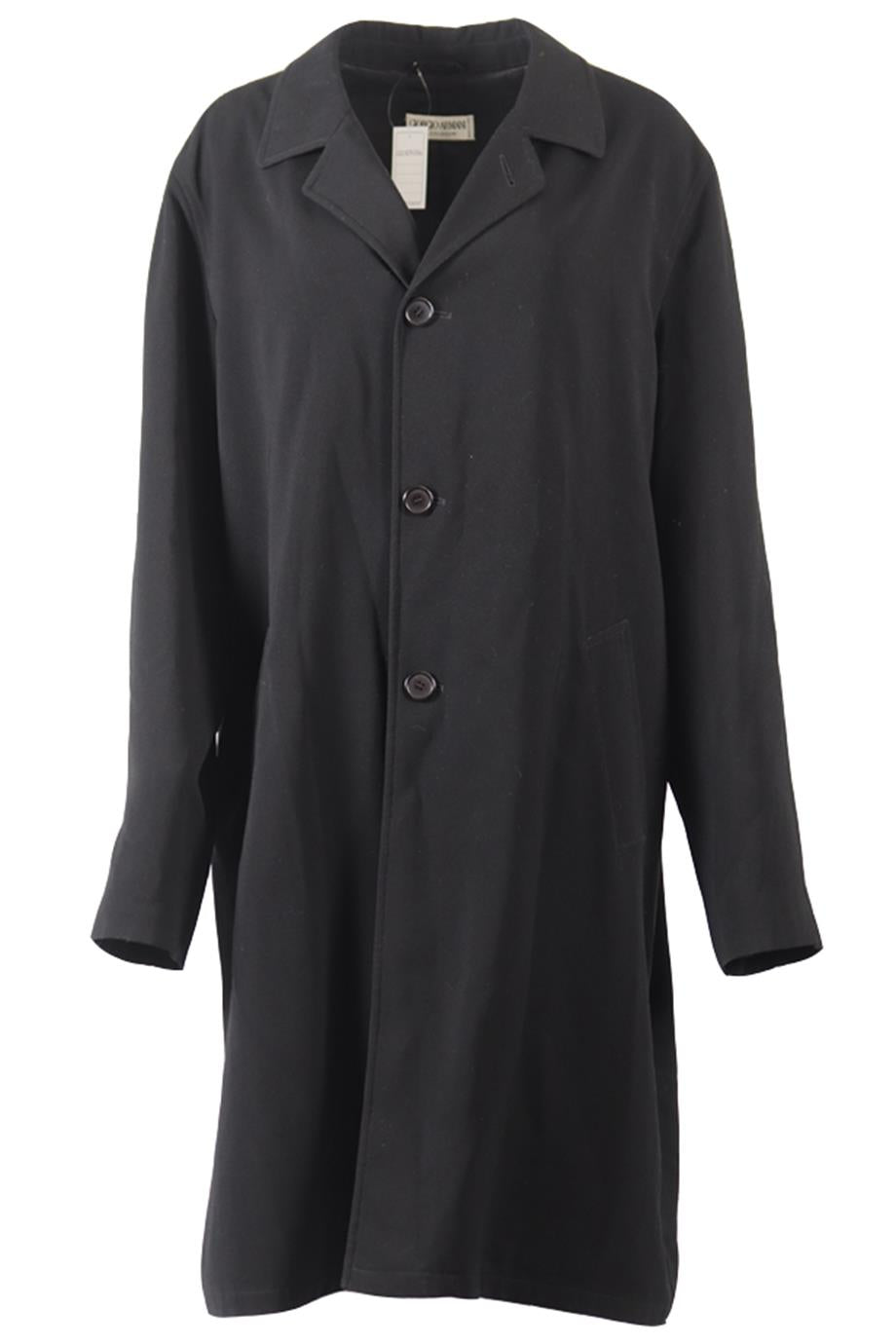 GIORGIO ARMANI VINTAGE WOOL COAT MEDIUM