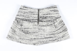 ISABEL MARANT GREY WOOL MINI SKIRT FR 36 UK 8