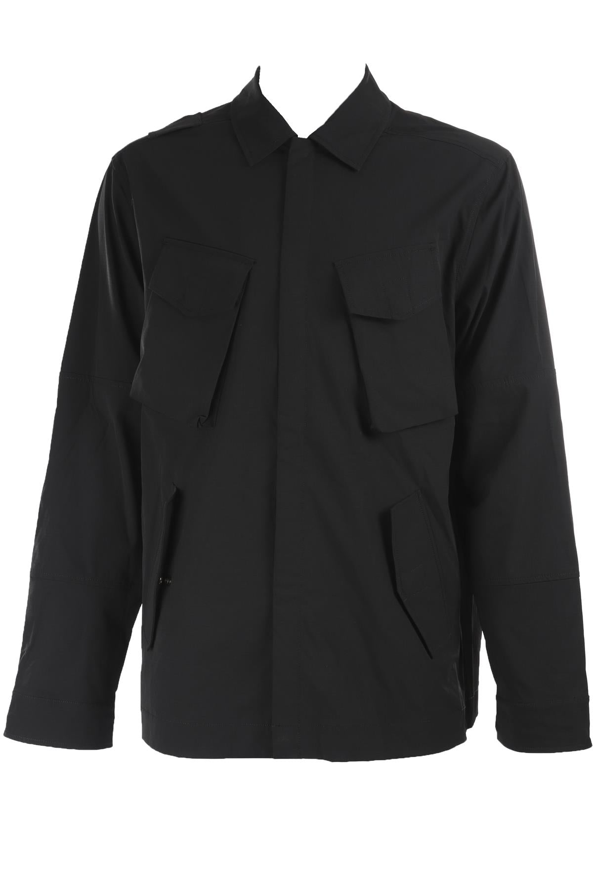 MA.STRUM BLACK NYLON JACKET XLARGE