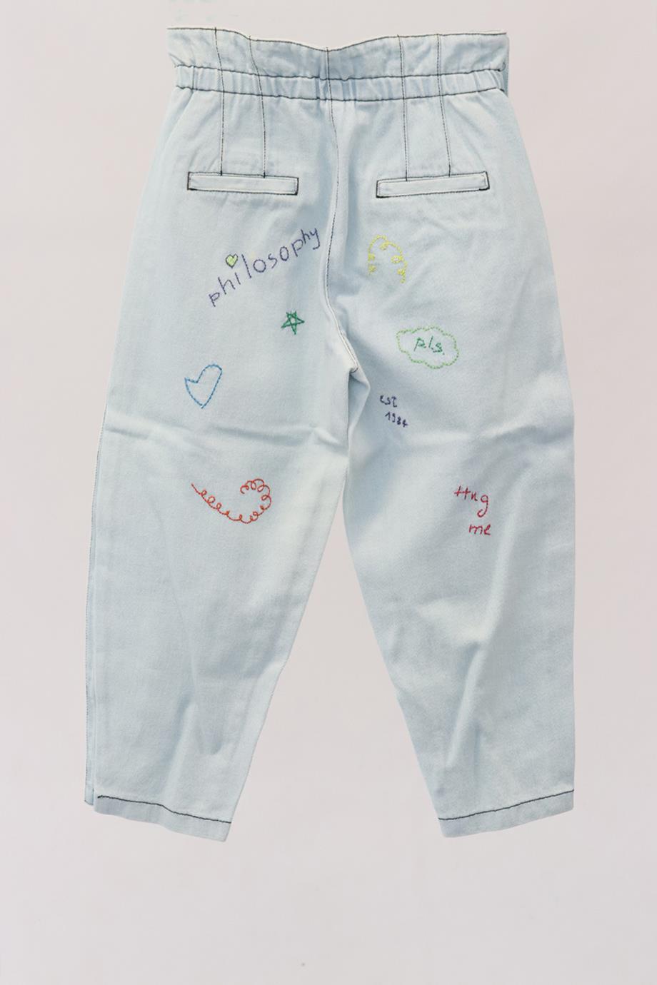 PHILOSOPHY DI LORENZO SERAFINI KIDS GIRLS JEANS 8-12 YEARS