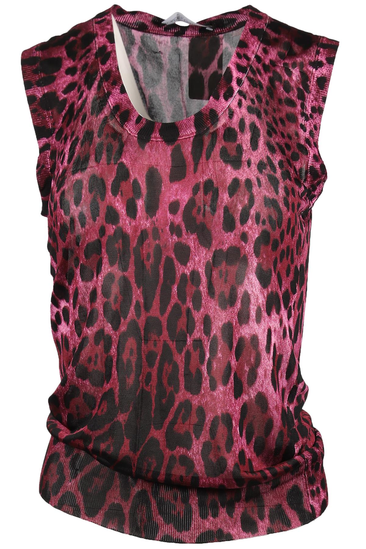 DOLCE & GABANNA PINK KNIT TOP IT 40 UK 8