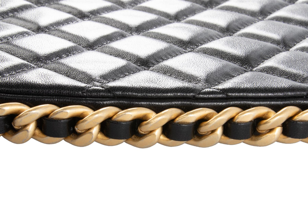 CHANEL BLACK 2023 HOBO LARGE QUILTED LEATHER SHOULDER BAG