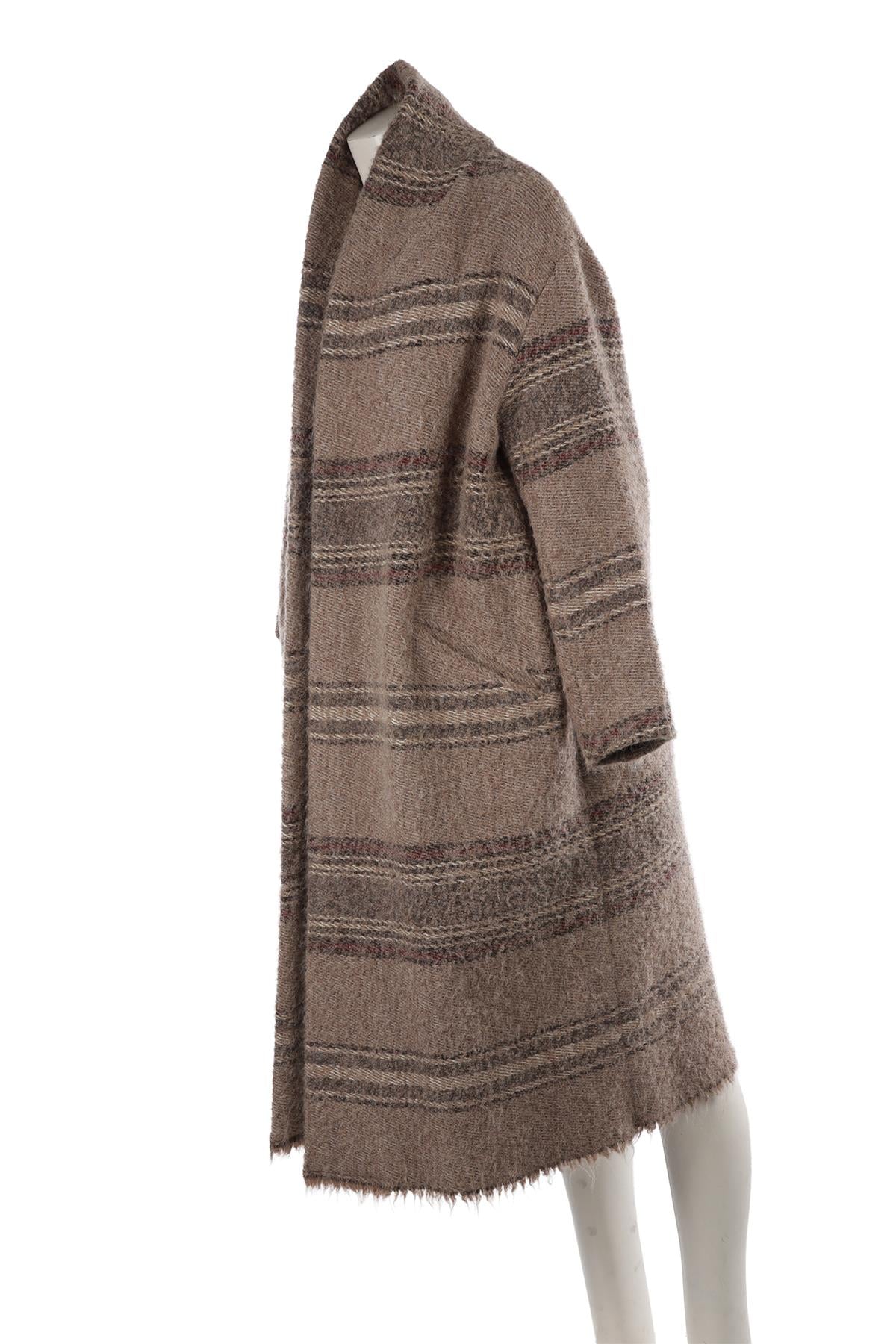 BEIGE WOOL COAT
