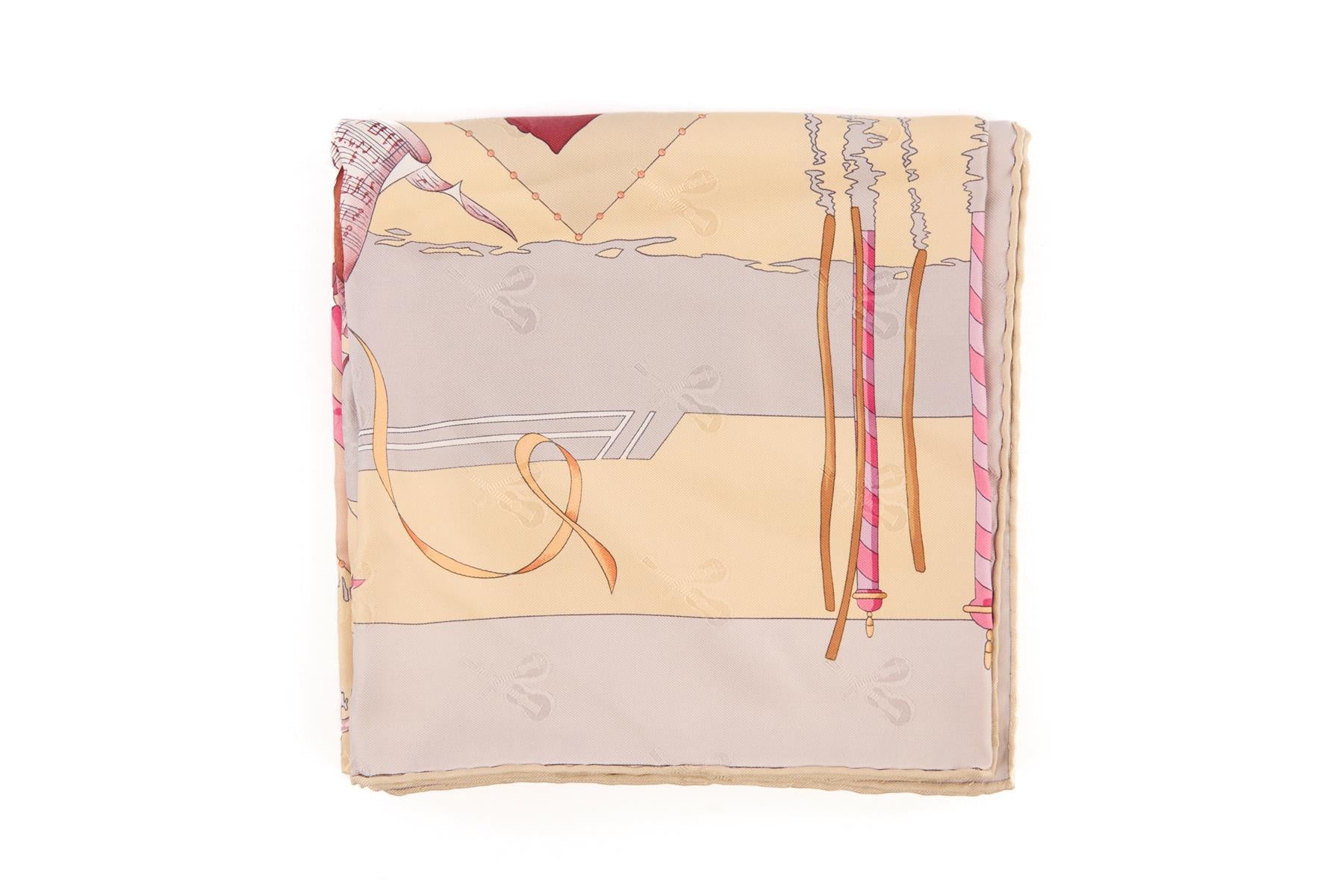 HERMÈS MULTI DIES ET HORE SILK SCARF
