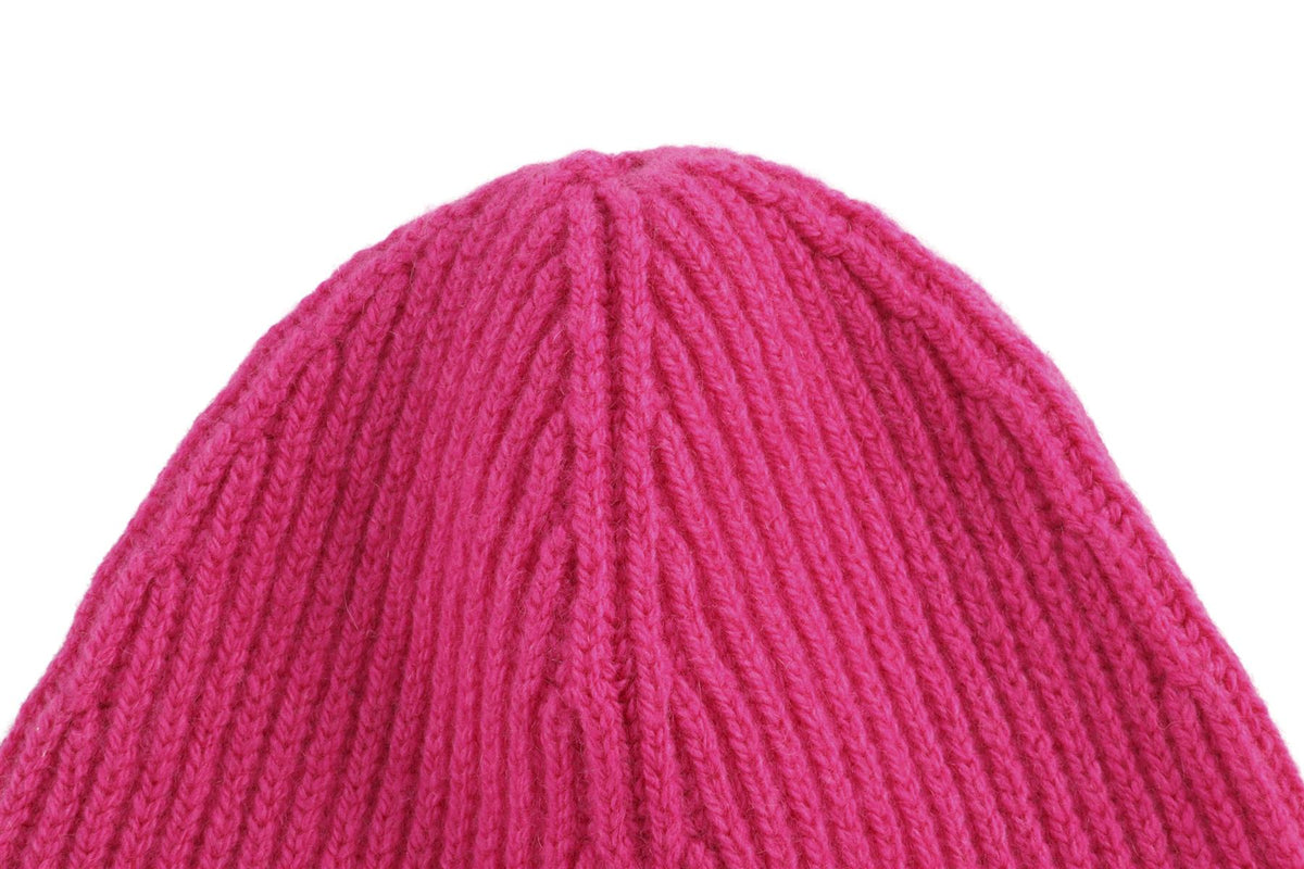 THE ROW PINK CASHMERE BEANIE MEDIUM/LARGE