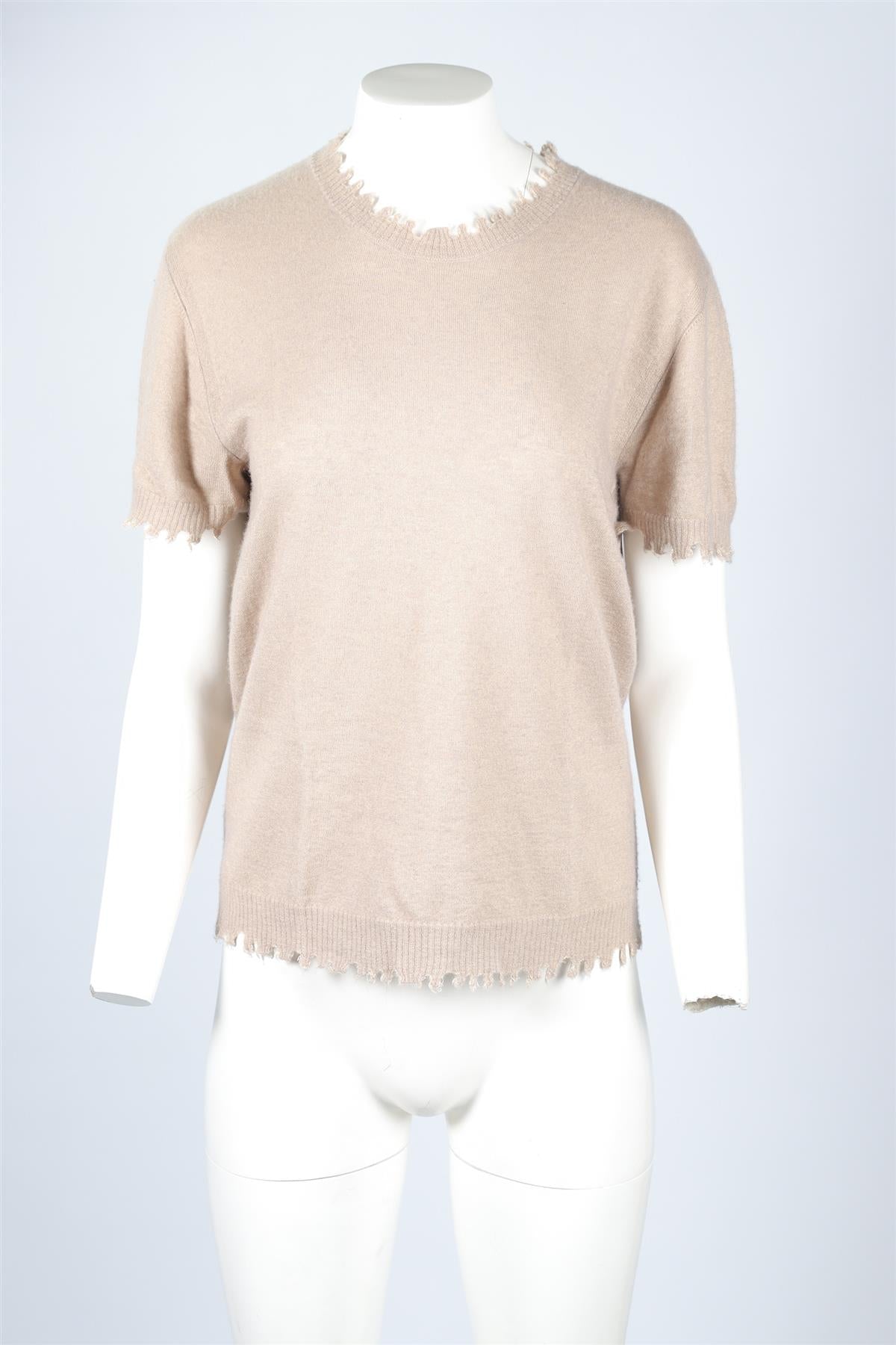 UMA WANG BEIGE CASHMERE SWEATER MEDIUM