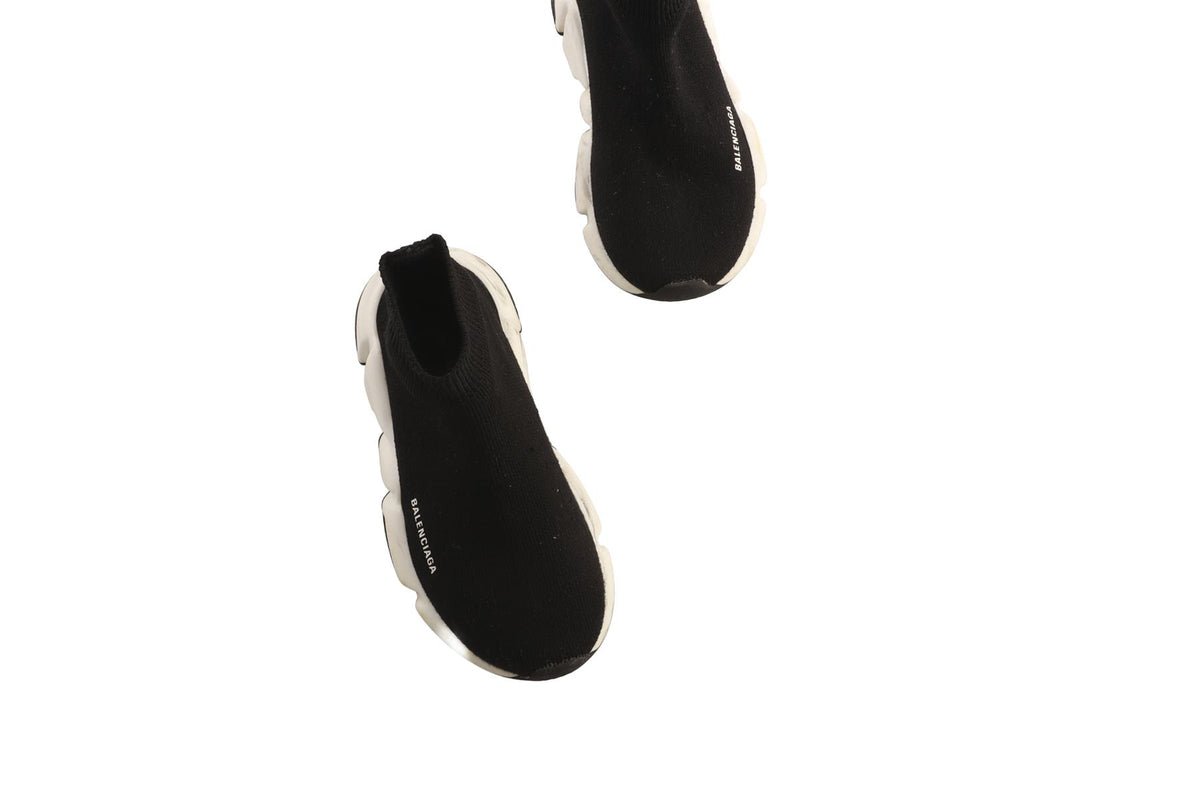 BALENCIAGA BLACK KIDS GIRLS SNEAKERS EU 25-26 UK 8-8.5 US 9-9.5