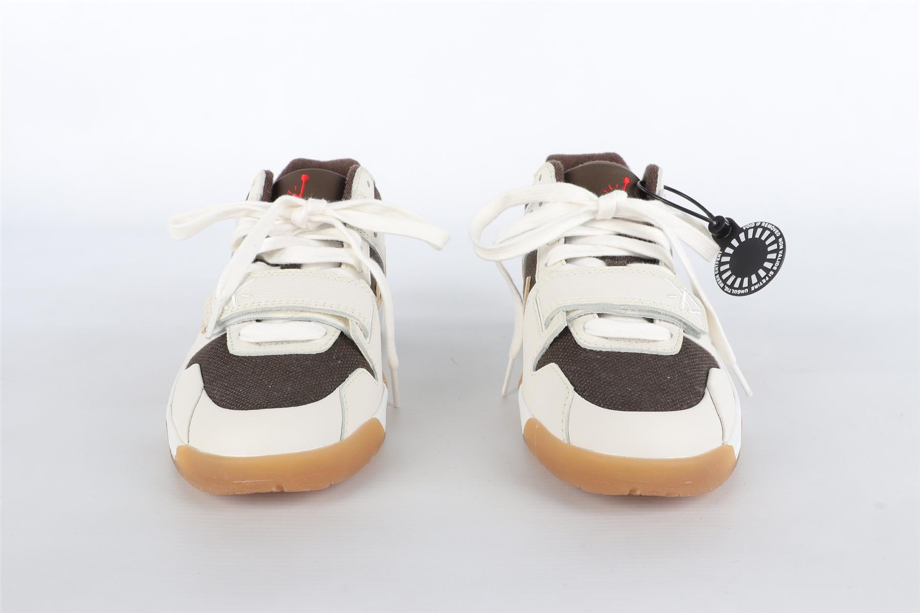 NIKE + TRAVIS SCOTT BROWN JUMPMAN JACK SAIL/DARK MOCHA SNEAKERS EU 38.5 UK 5.5 US 6