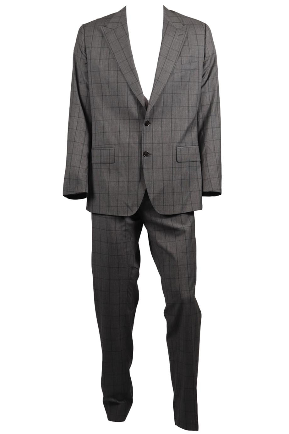 DOLCE & GABBANA MEN'S WOOL TWO PIECE SUIT IT 54 UK/US CHEST 44