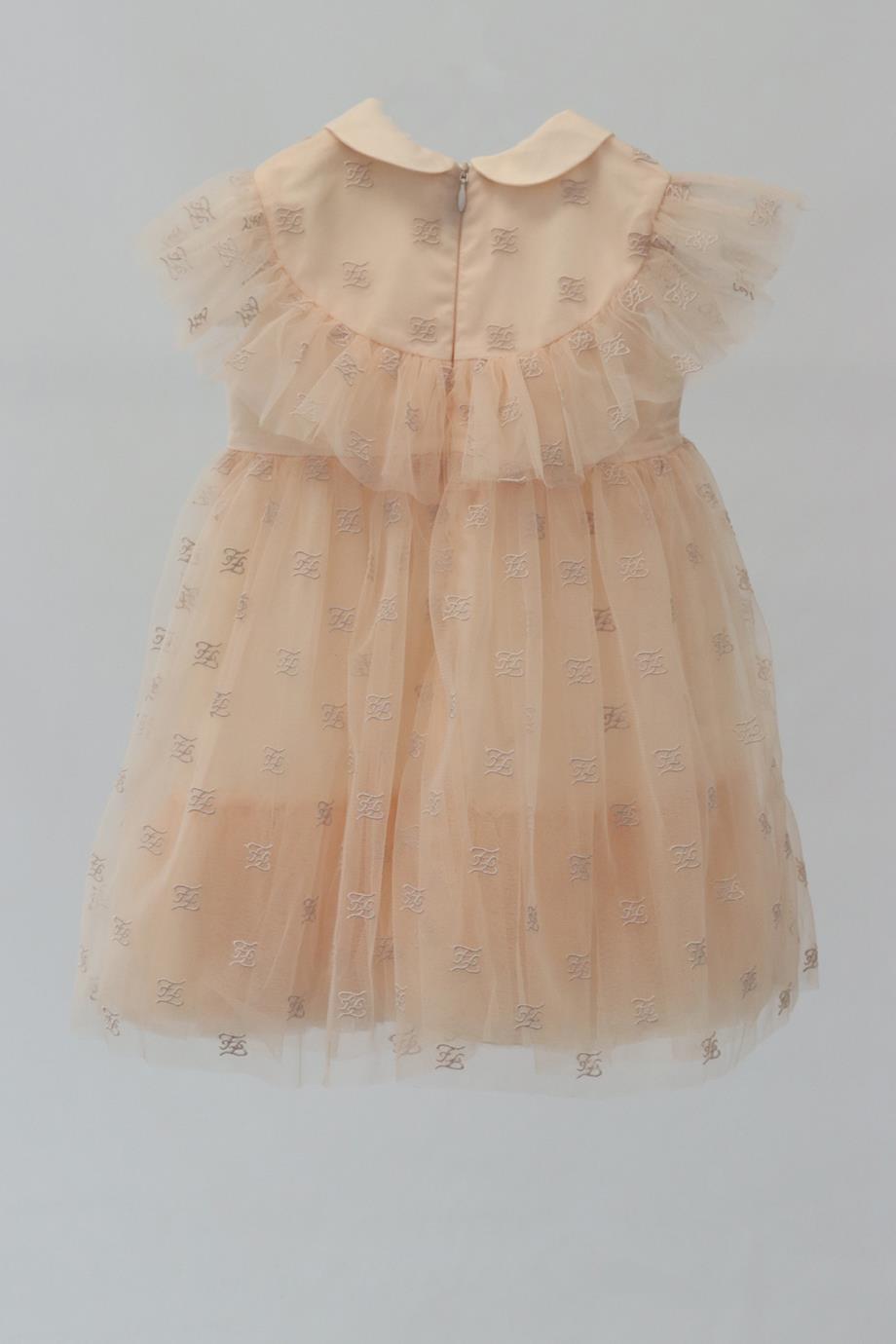 FENDI BABY GIRLS TULLE DRESS 18 MONTHS
