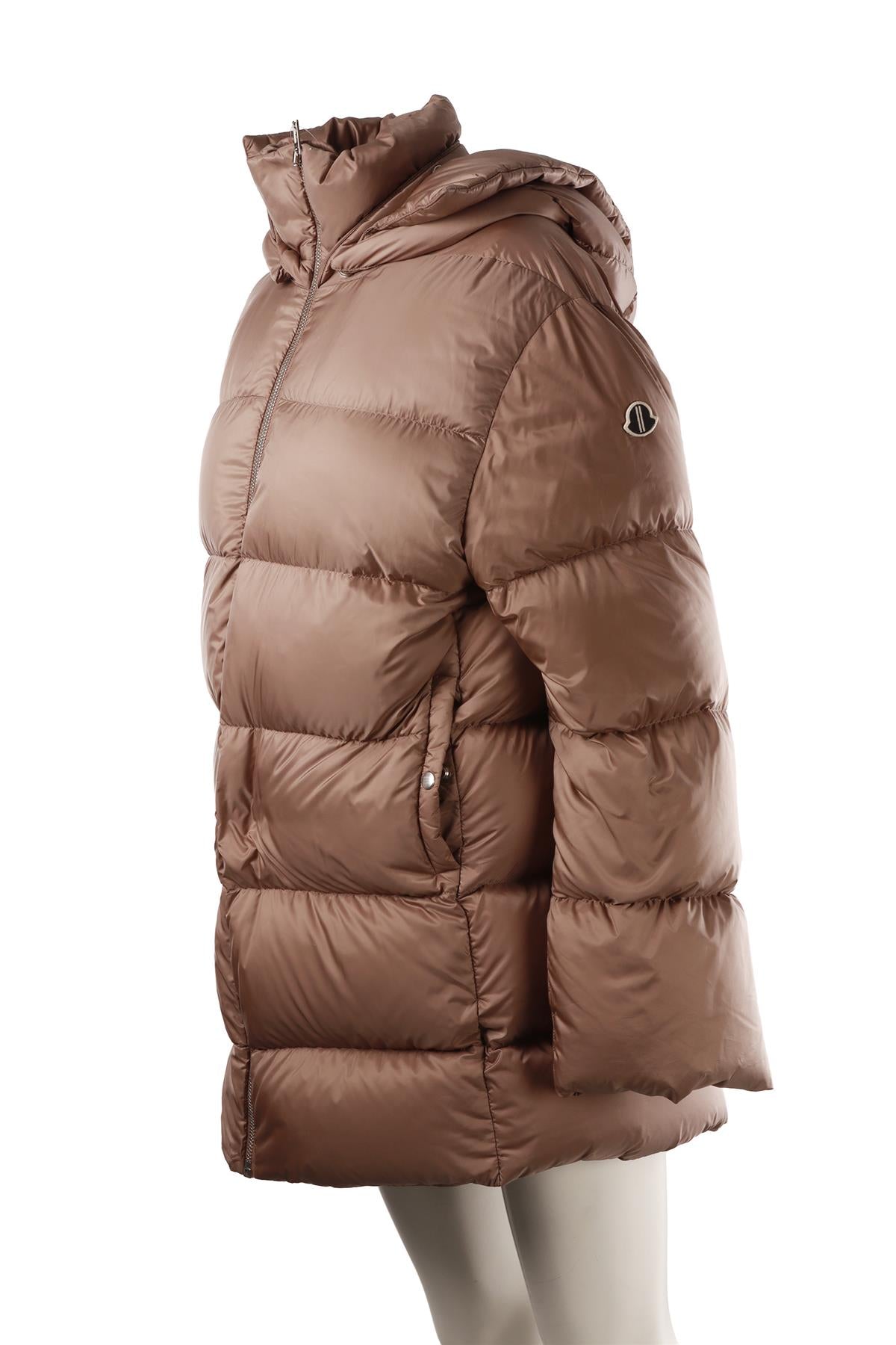 GREY PADDED DOWN COAT