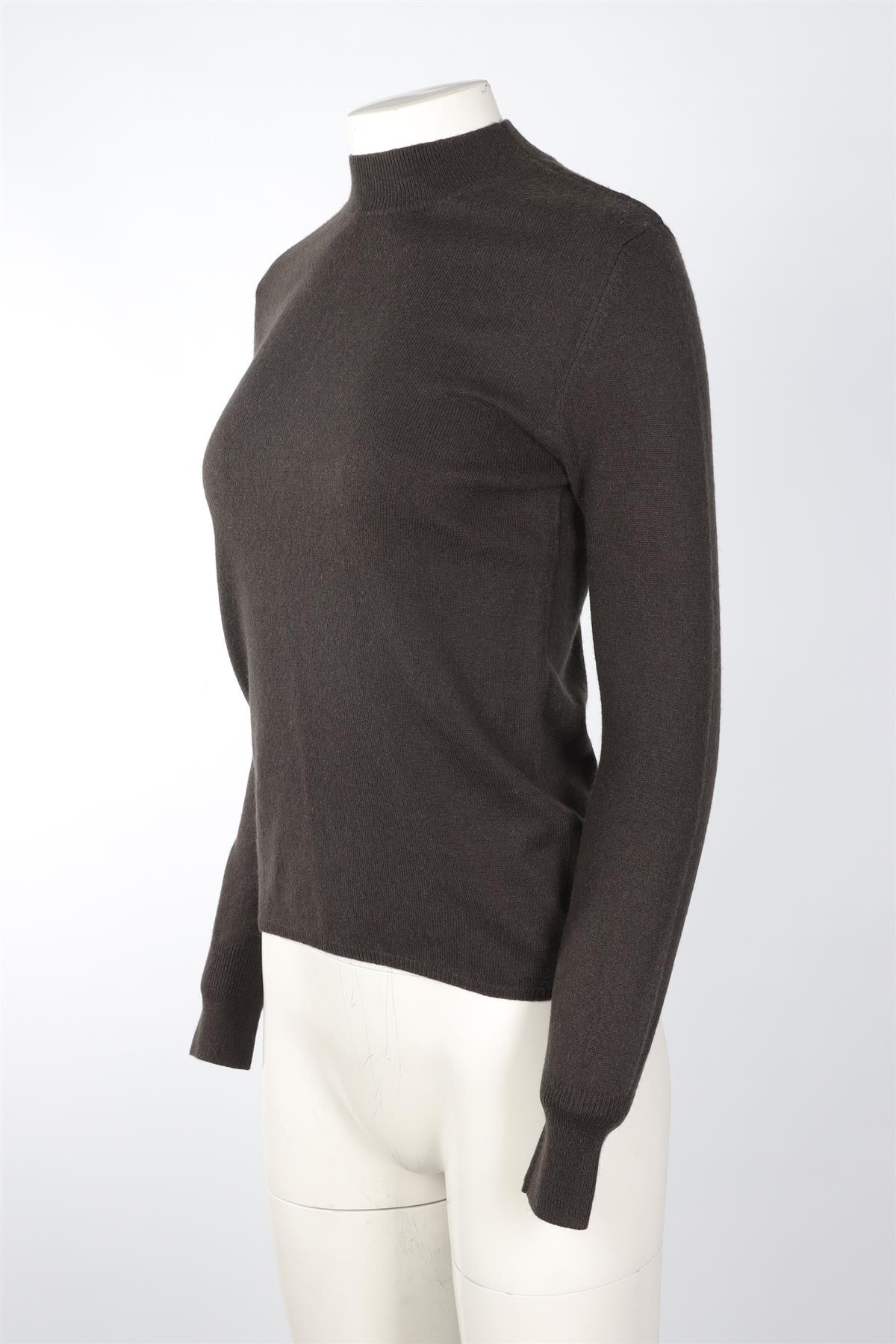 OYUNA GREEN CASHMERE SWEATER SMALL