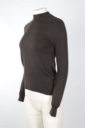 OYUNA GREEN CASHMERE SWEATER SMALL