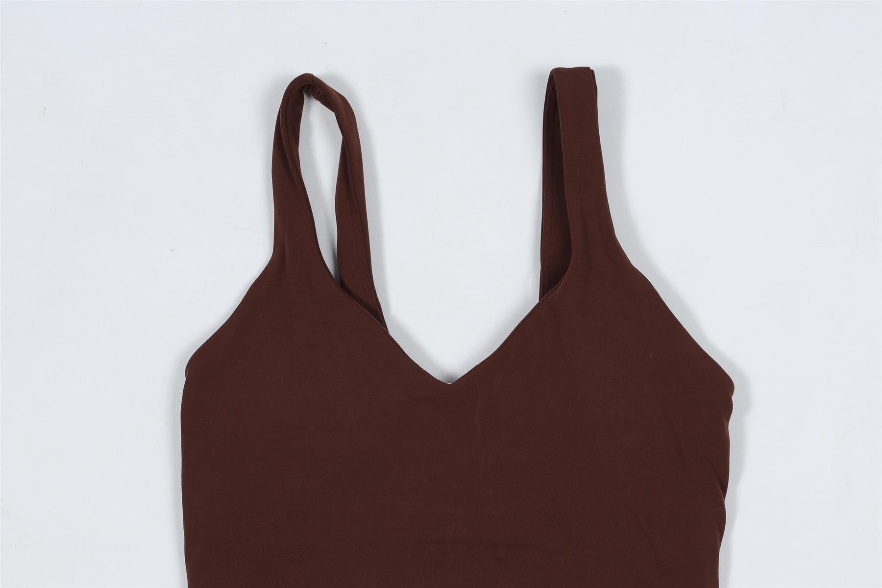 LULULEMON BROWN SPORTS BRA US 4 UK 8
