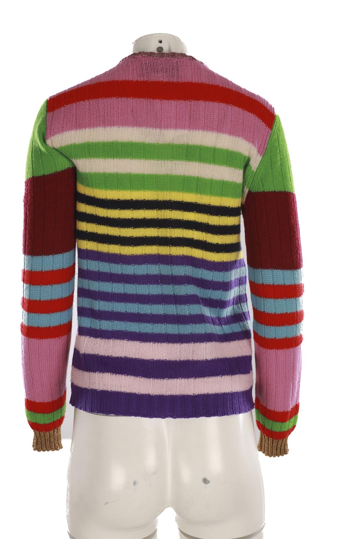 GUCCI MULTI WOOL SWEATER SMALL
