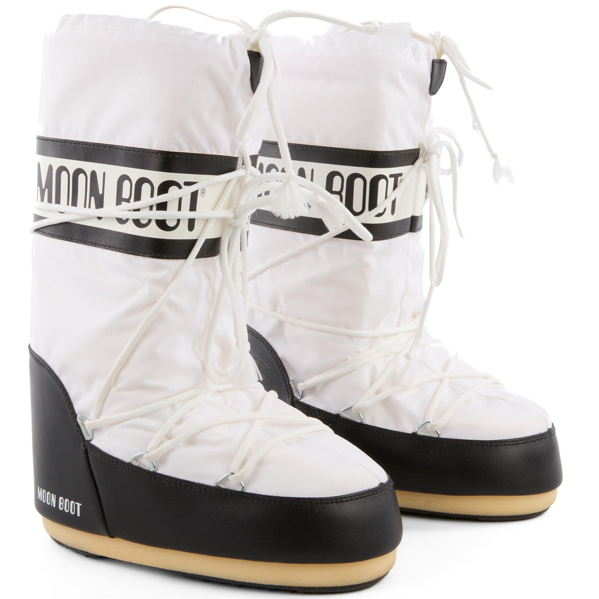 MOON BOOT WHITE KIDS GIRLS BOOTS EU 35-38 UK 2.5-5 US 3.5-6