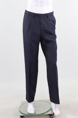 BRONI NAVY BLUE MEN'S CASHMERE TWO PIECE SUIT IT 50 UK/US 40