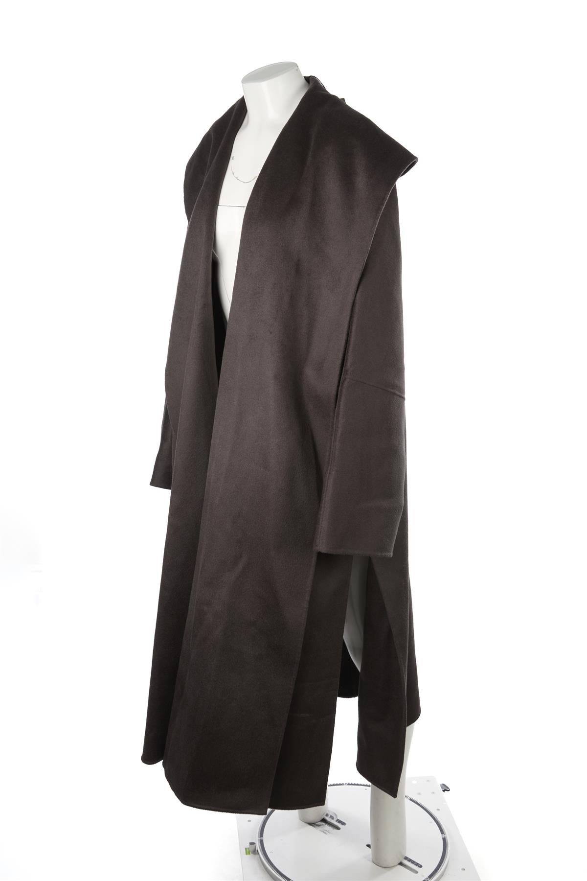 TOVE GREY WOOL COAT FR 40 UK 12