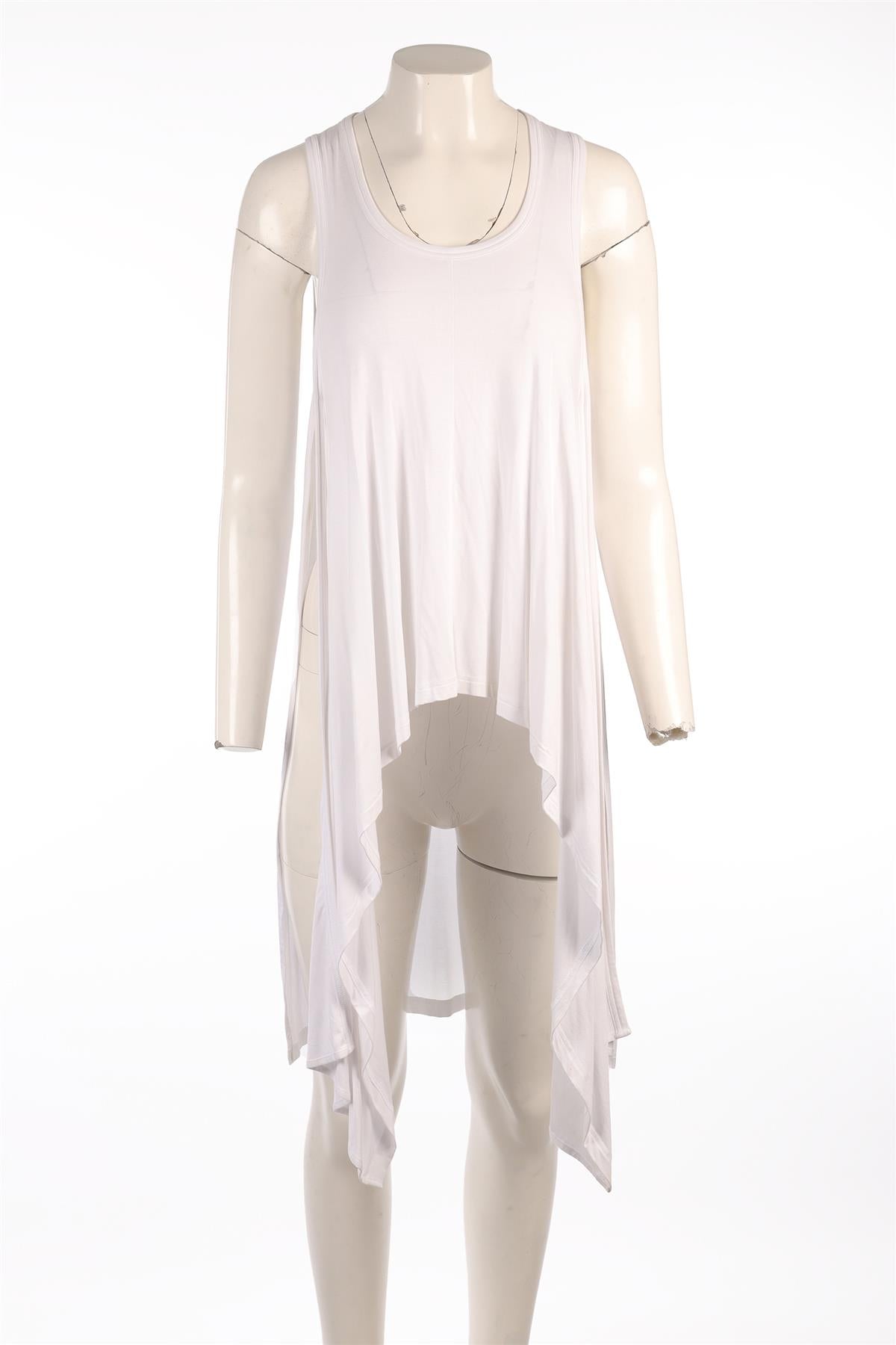 LOEWE + PAULA'S IBIZA WHITE JERSEY TOP SMALL