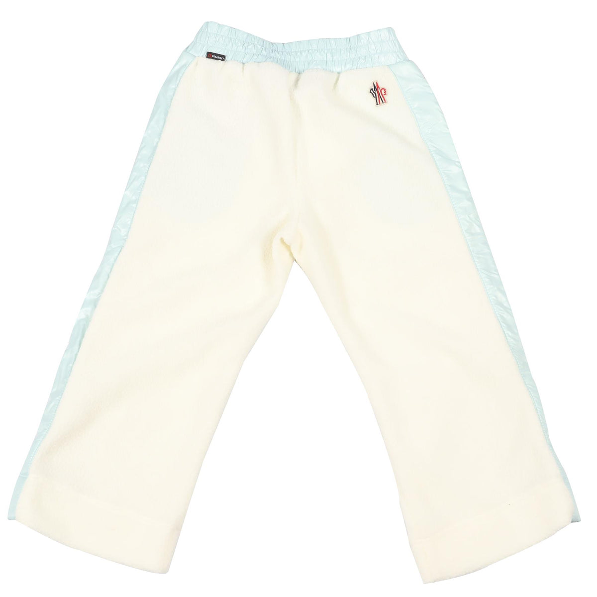 MONCLER CREAM KIDS GIRLS FLEECE TRACK PANTS 4 YEARS