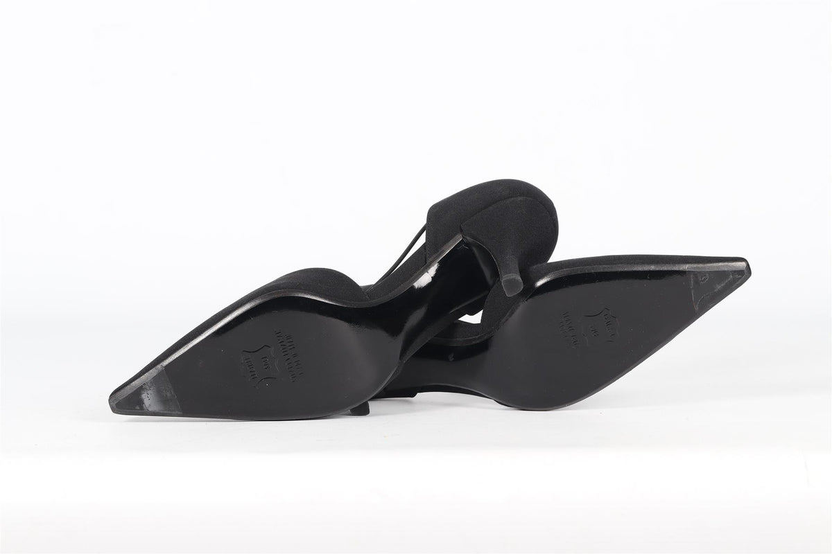 STUART WEITZMAN VINTAGE GROSGRAIN PUMPS EU 36.5 UK 3.5 US 6.5
