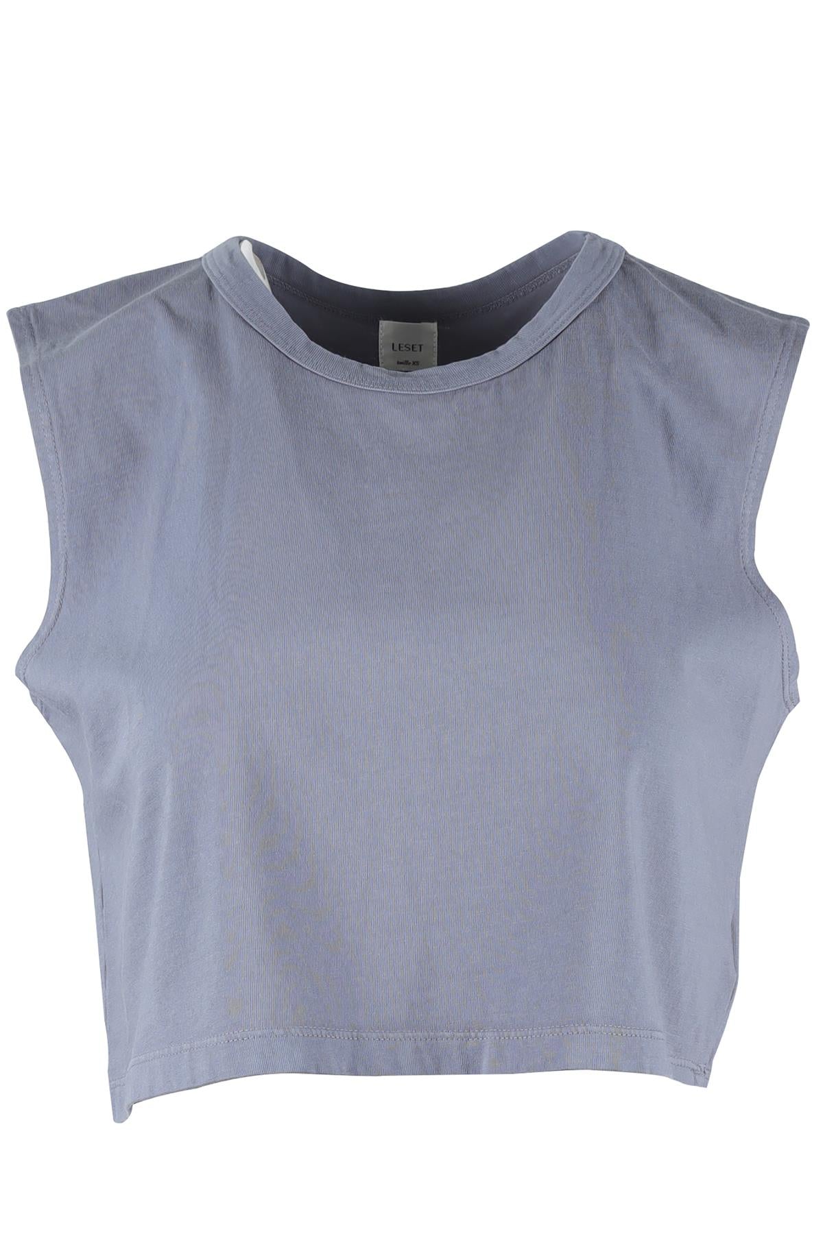 LESET BLUE COTTON TOP XSMALL