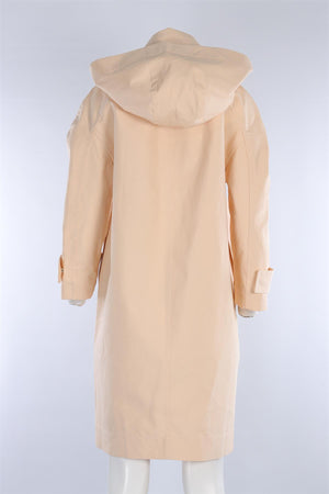 ZIMMERMANN PEACH COTTON COAT XSMALL