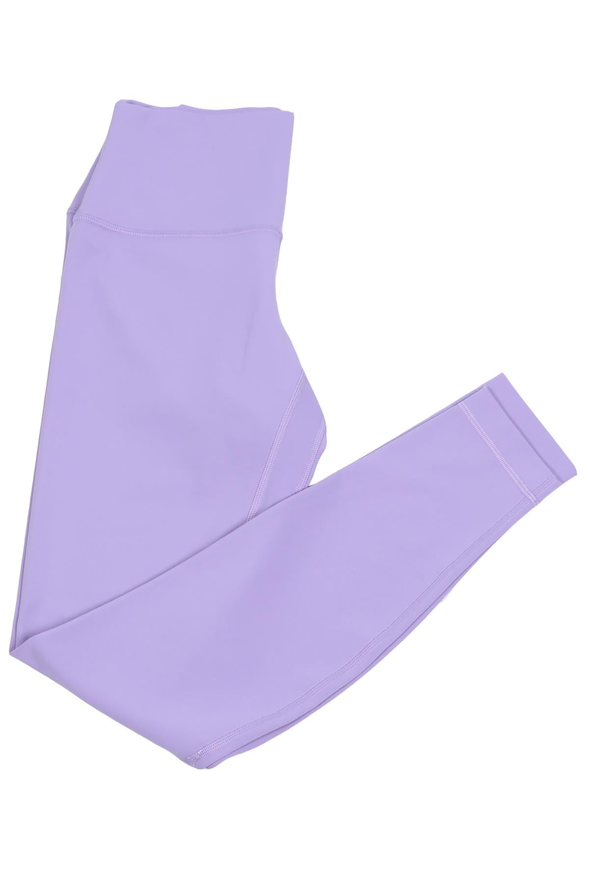 LULULEMON PURPLE JERSEY LEGGINGS US 6 UK 10