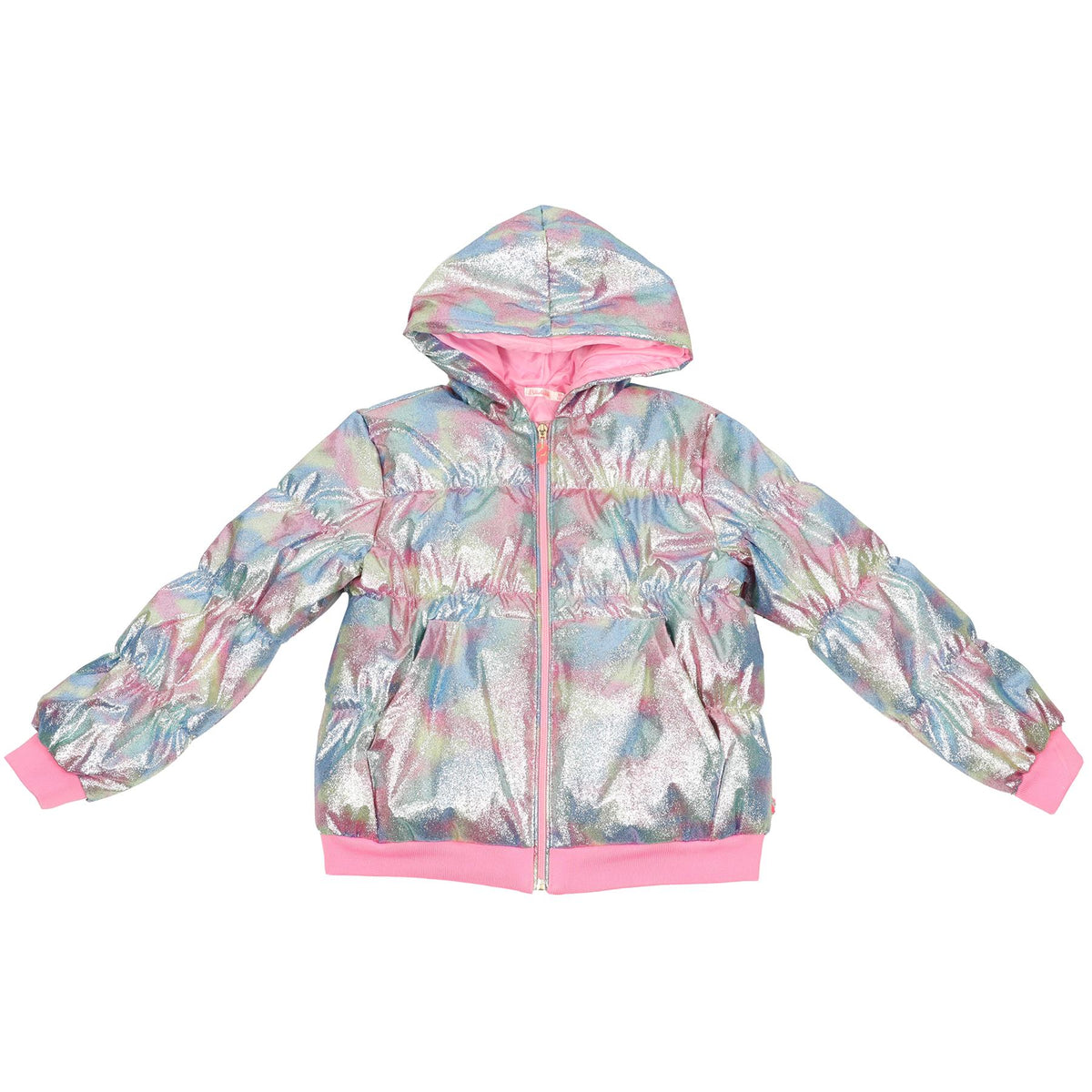 BILLIEBLUSH MULTICOLOURED KIDS GIRLS PADDED JACKET 10 YEARS
