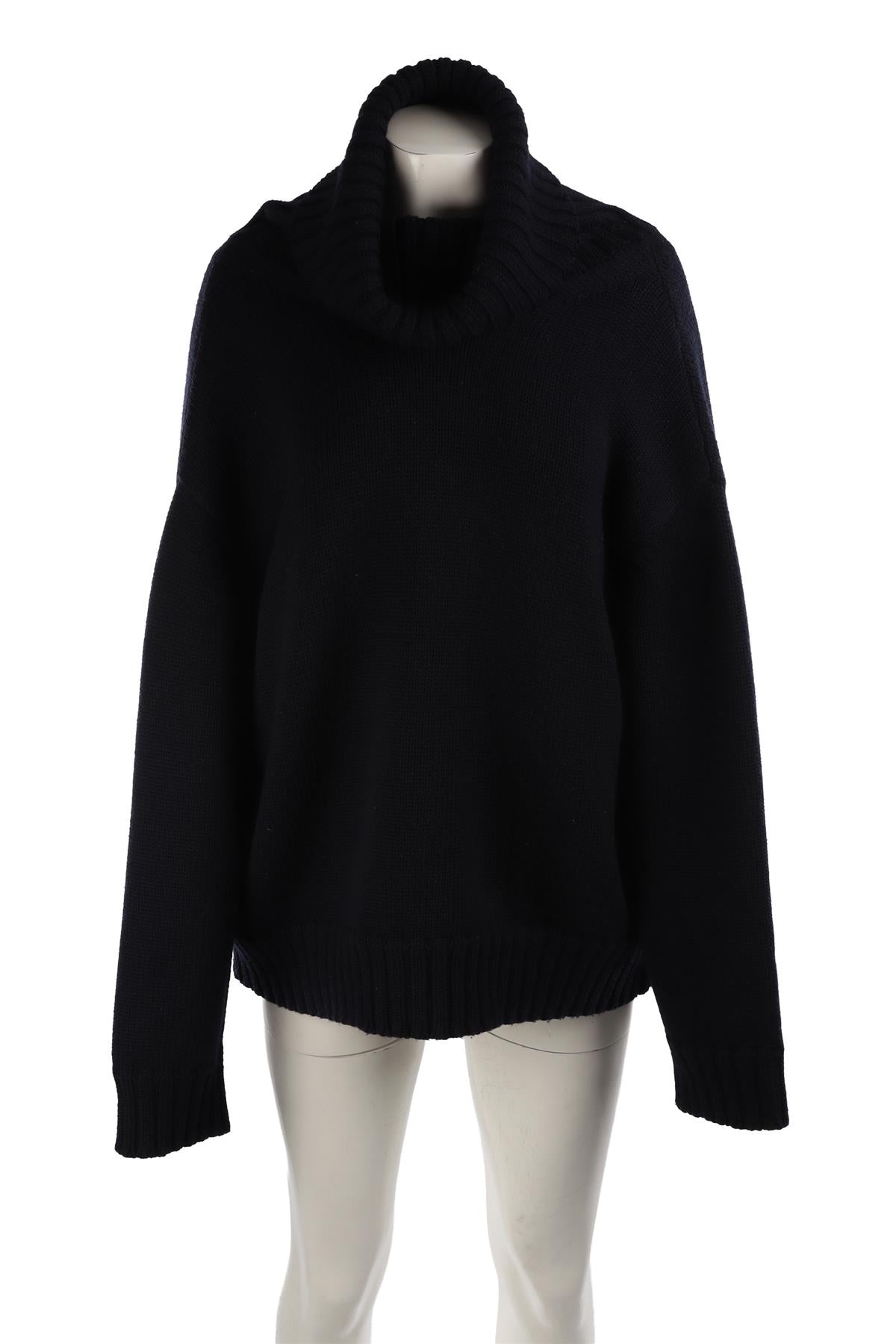 MONSE NAVY WOOL JUMPER LARGE