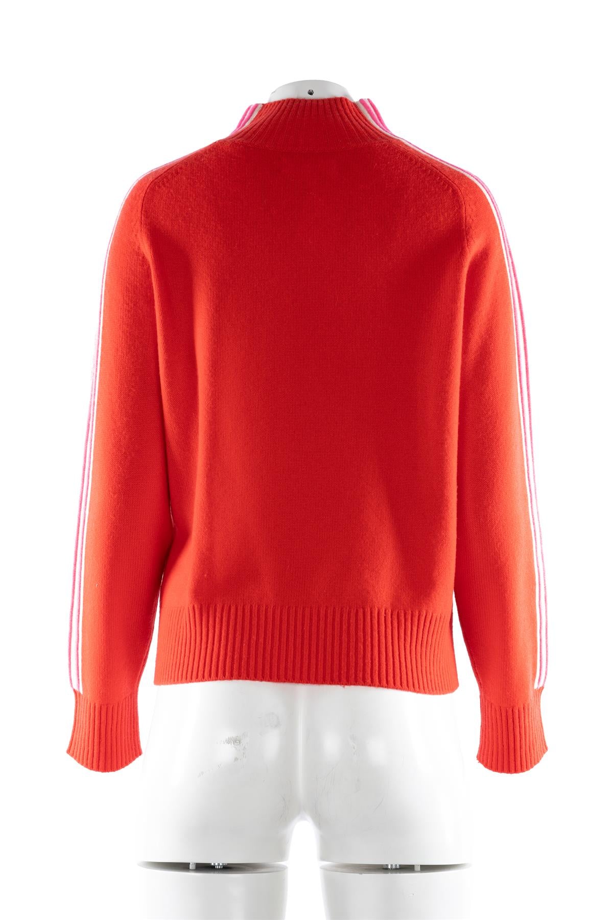CHINTI & PARKER RED WOOL SWEATER SMALL