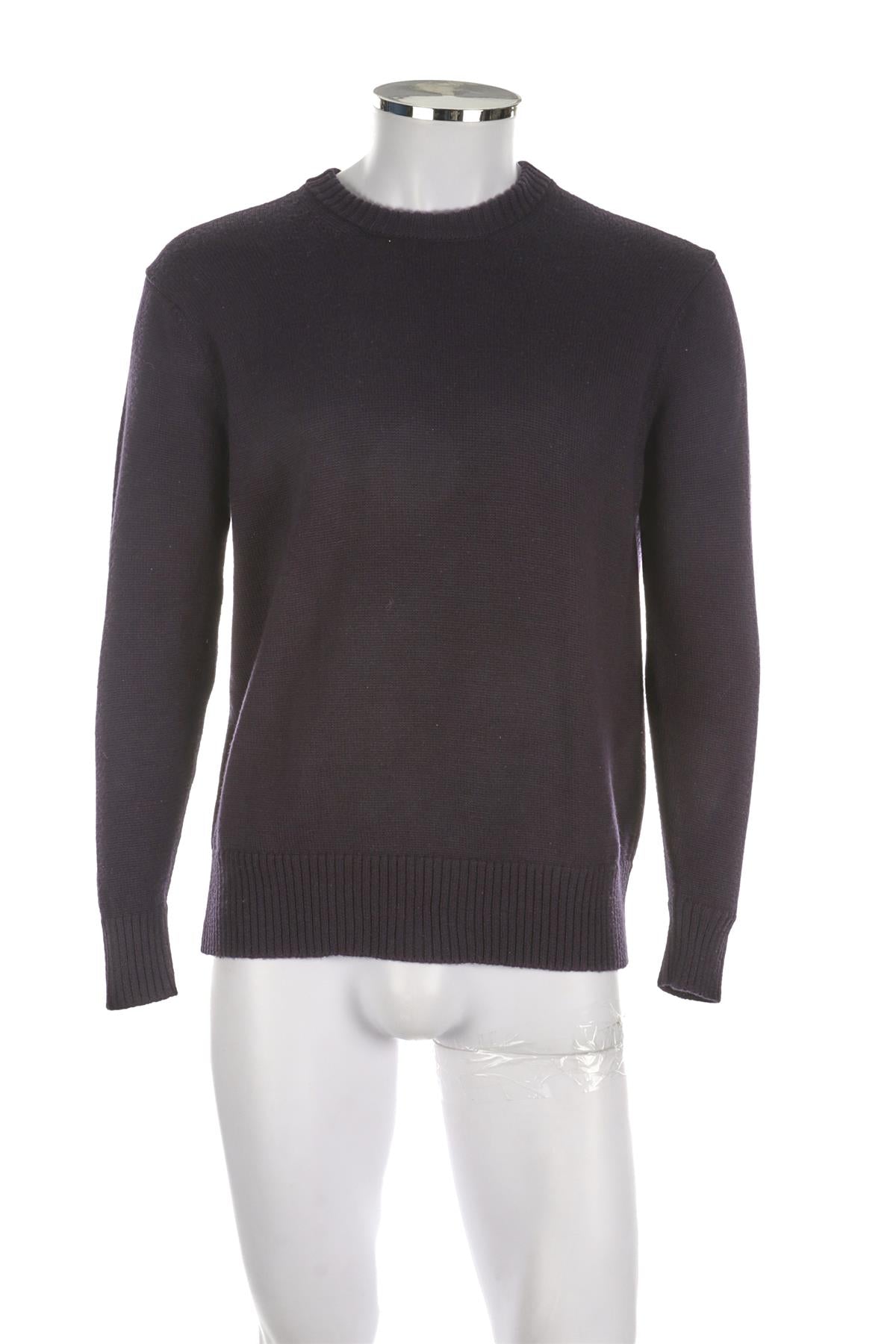 BODE PURPLE MENS WOOL SWEATER SMALL