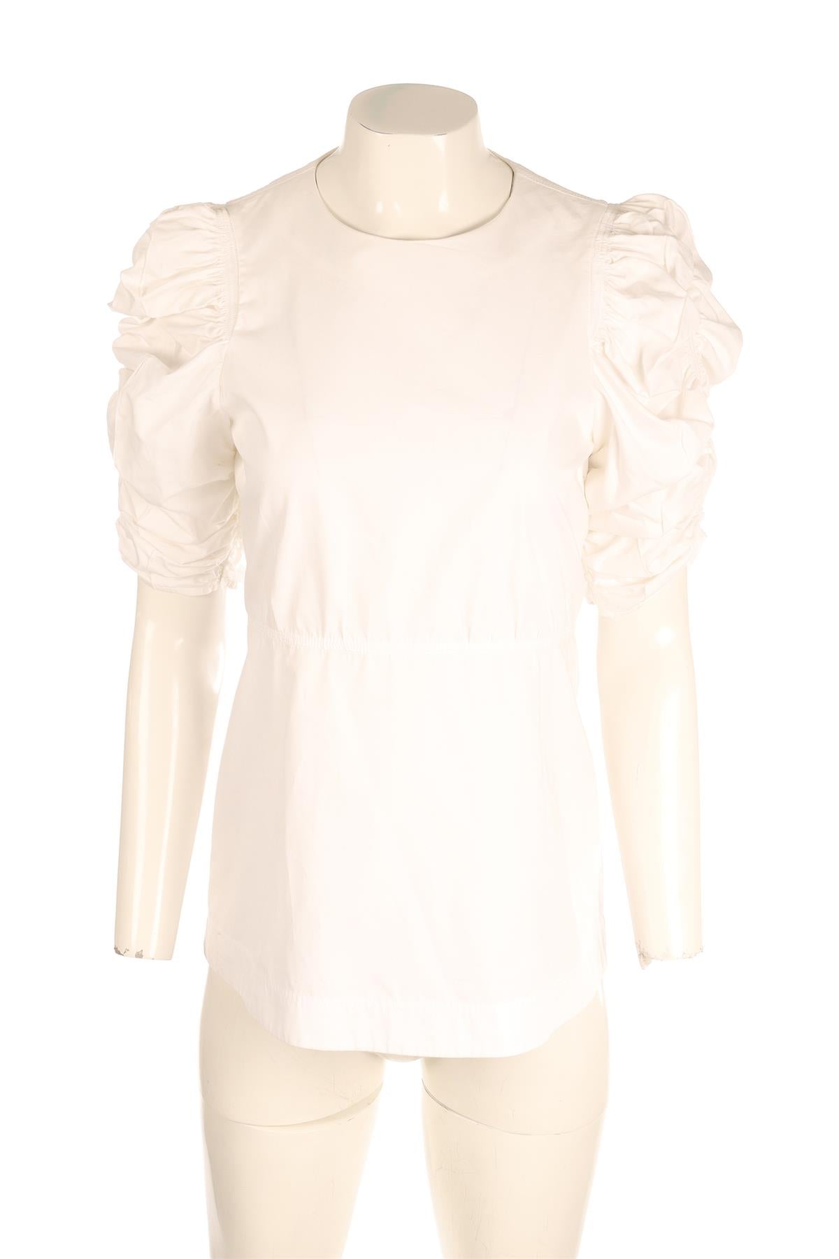 CELINE WHITE COTTON TOP FR 38 UK 10