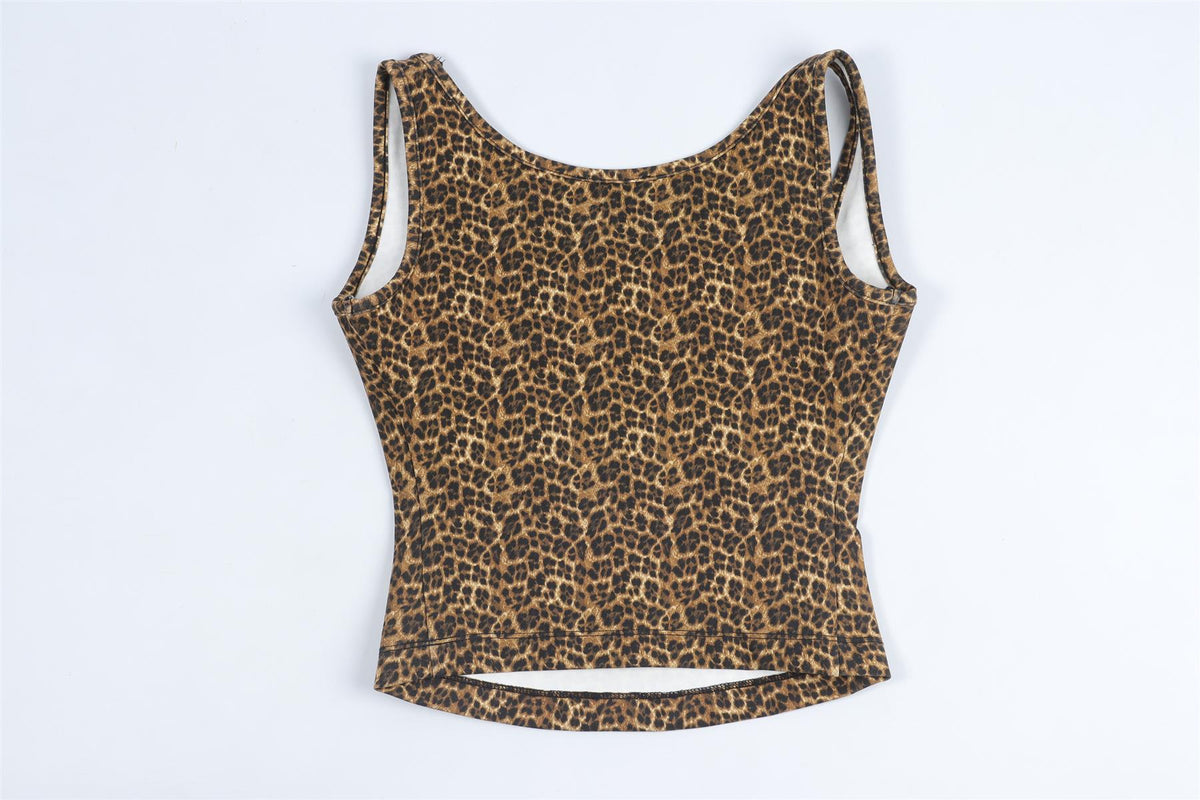 MIAOU BROWN RAYON TOP XSMALL
