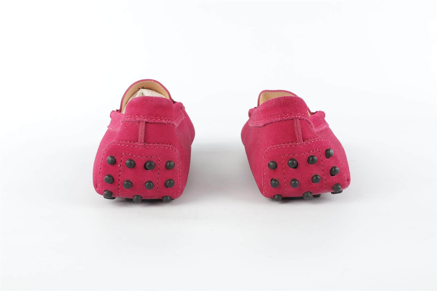 TOD'S PINK SUEDE LOAFERS EU 38 UK 5 US 8