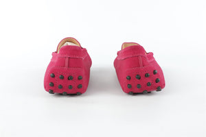 TOD'S PINK SUEDE LOAFERS EU 38 UK 5 US 8
