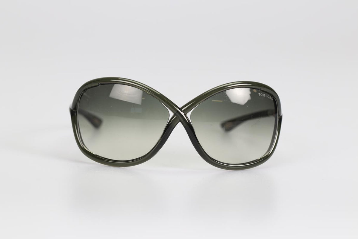 TOM FORD SQUARE FRAME ACETATE SUNGLASSES