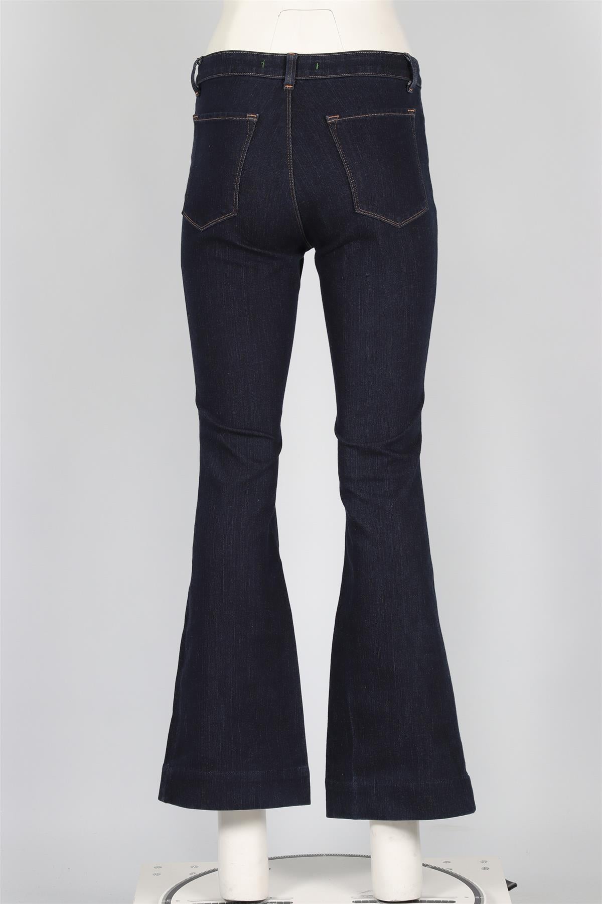 J BRAND BLUE HIGH RISE FLARED JEANS W29 UK 10-12