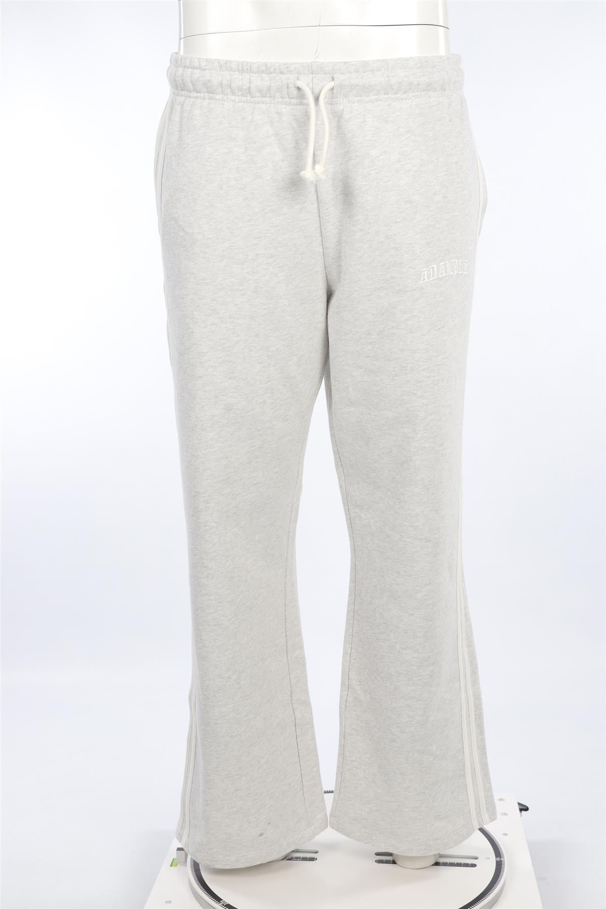 ADANOLA GREY COTTON TRACK PANTS MEDIUM