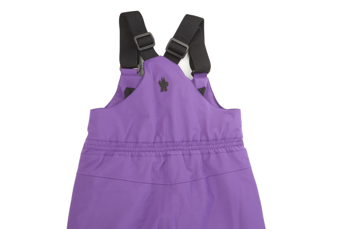 MONCLER PURPLE KIDS GIRLS SALOPETTES 12 YEARS
